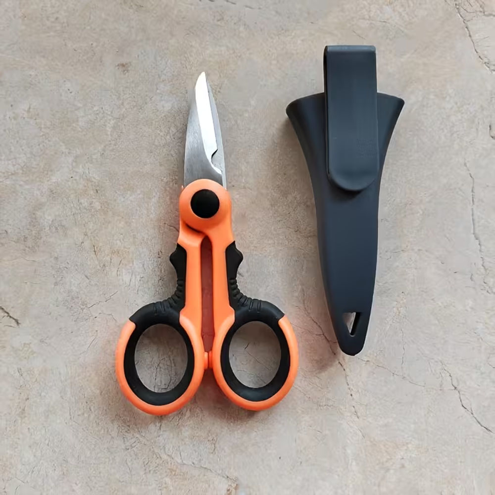 Fishing Equipment You Need - Multifunctional Electrician's Scissors - Equipped with