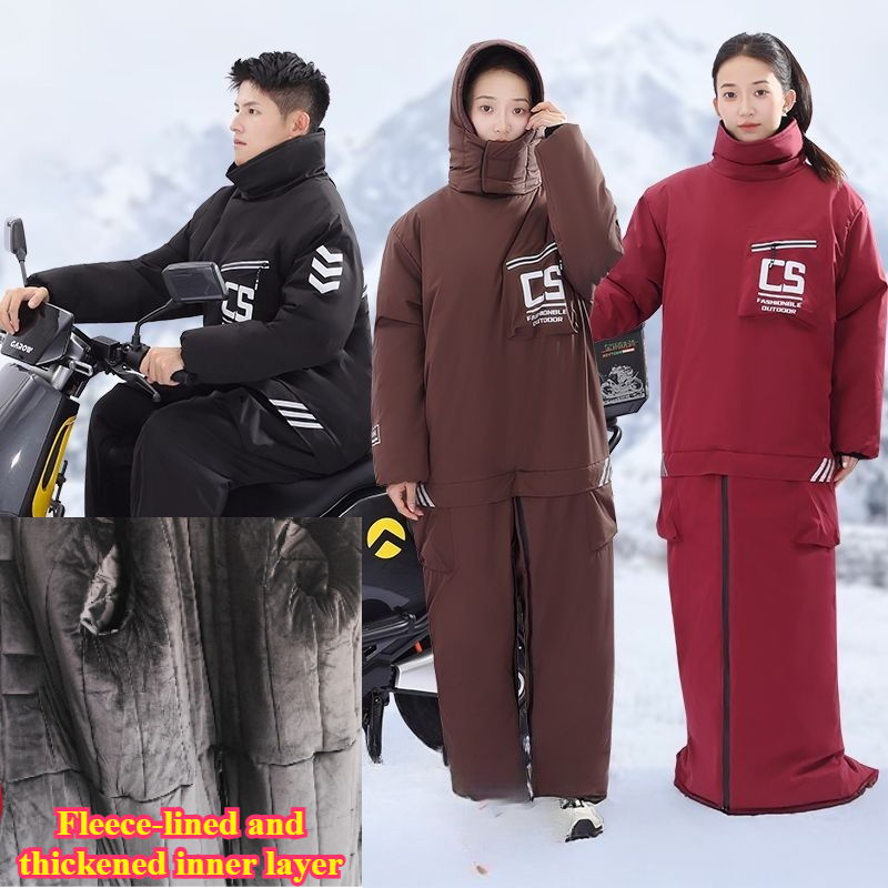 Fishing Equipment Us - Motorcycle Jacket Winter ColdProof Windproof Suit