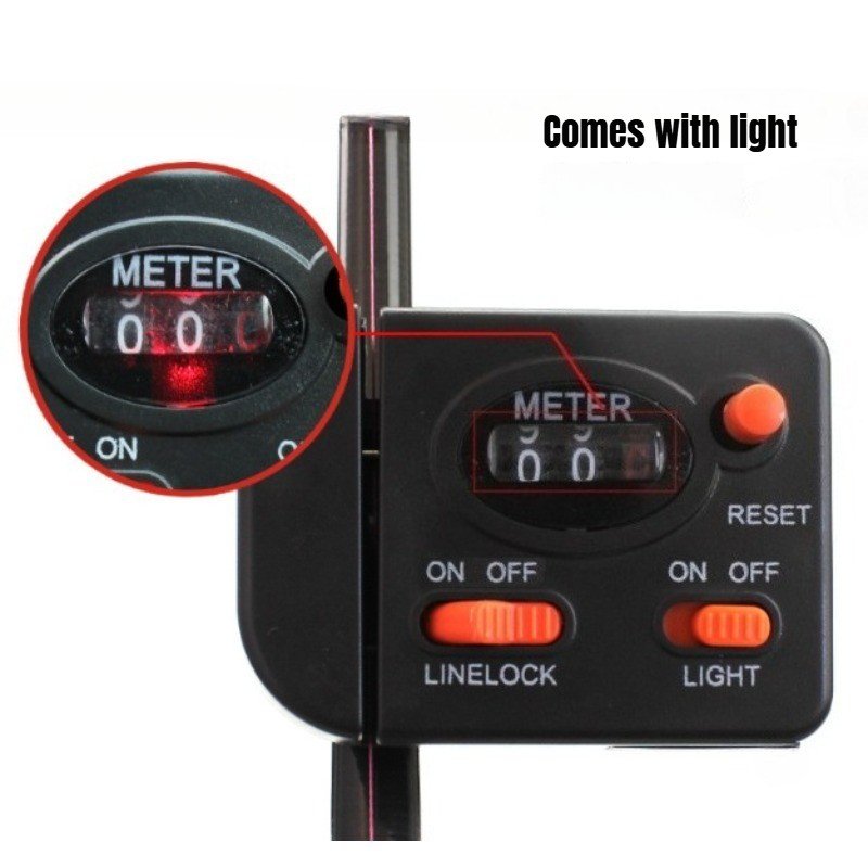 Fishing Equipment Online - Fishing Line Length Counter Diaplay Electric