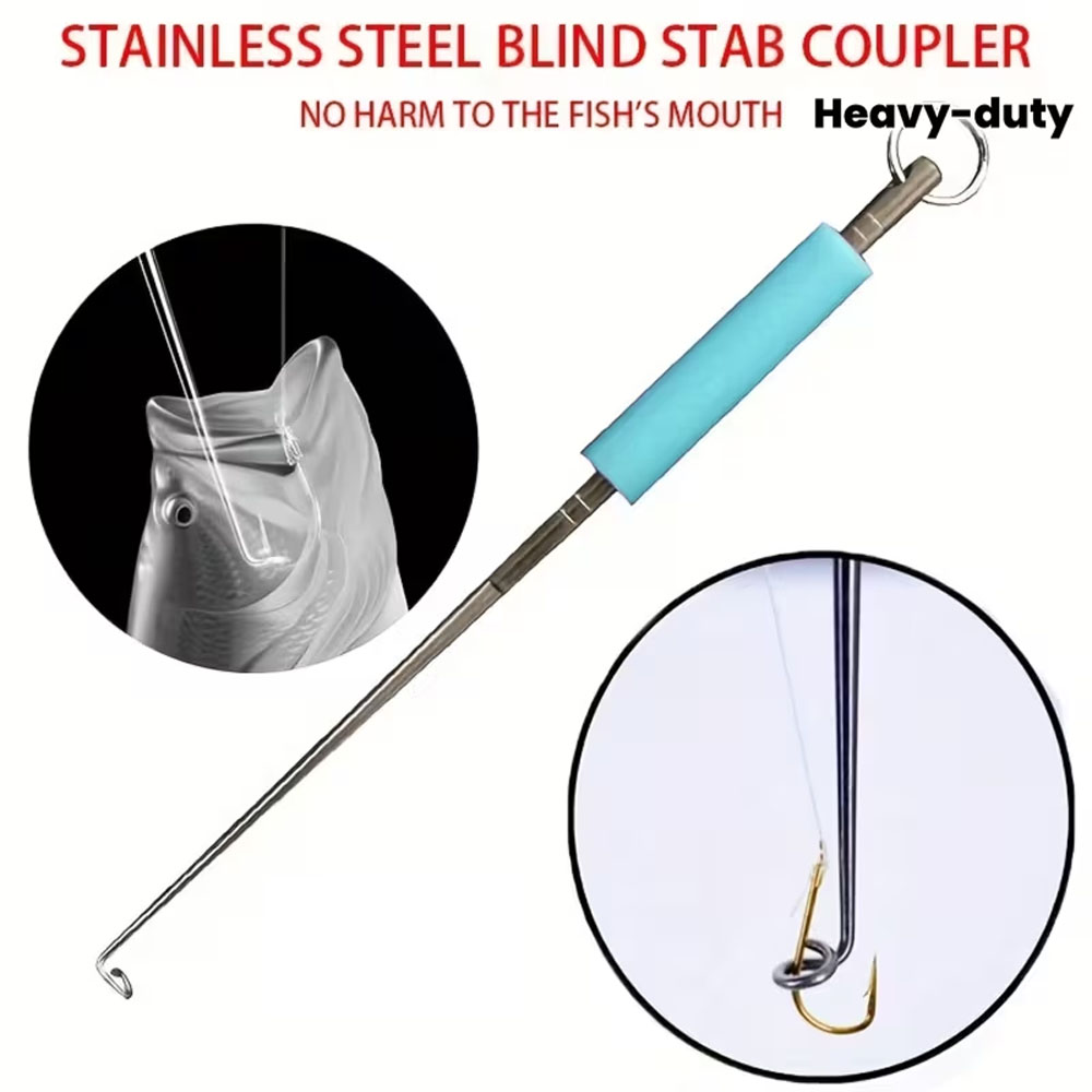 Fishing Equipment Target - Heavy-Duty Stainless Steel Deep-Throat Fishing Hook
