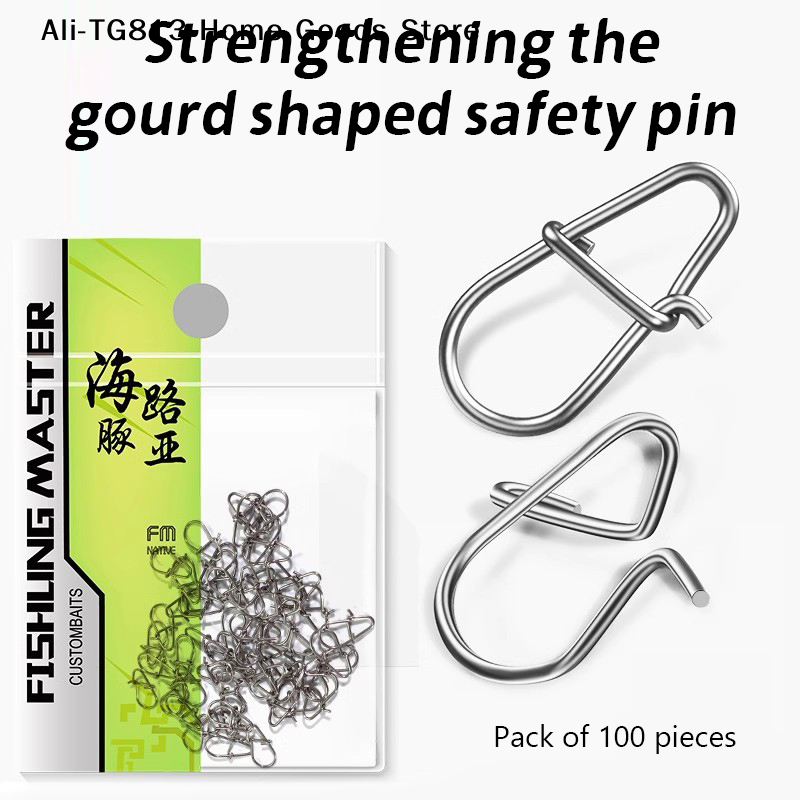 Fishing Equipment Used - [TG813]100Pcs Fishing Clips Fast Crankbait Snaps