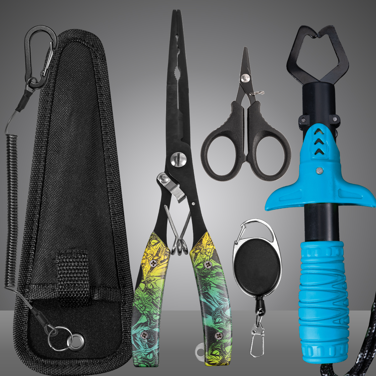 Fishing Equipment Set - Fishing multi-functional tool, fishing pliers, stainless