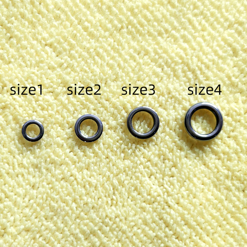 DNDYUJU 50pcs Fishing Solid Ri - Fishing Equipment Used reseña y precio