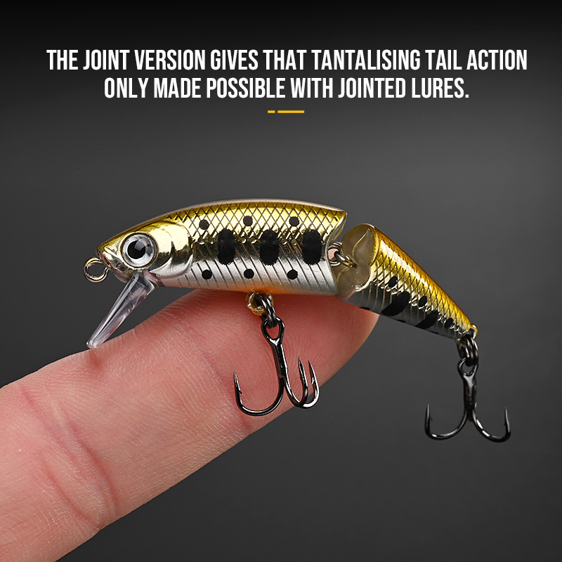 BLUX DR. Minnow Joint 50S Swim - Trout Fishing Lure reseña y precio