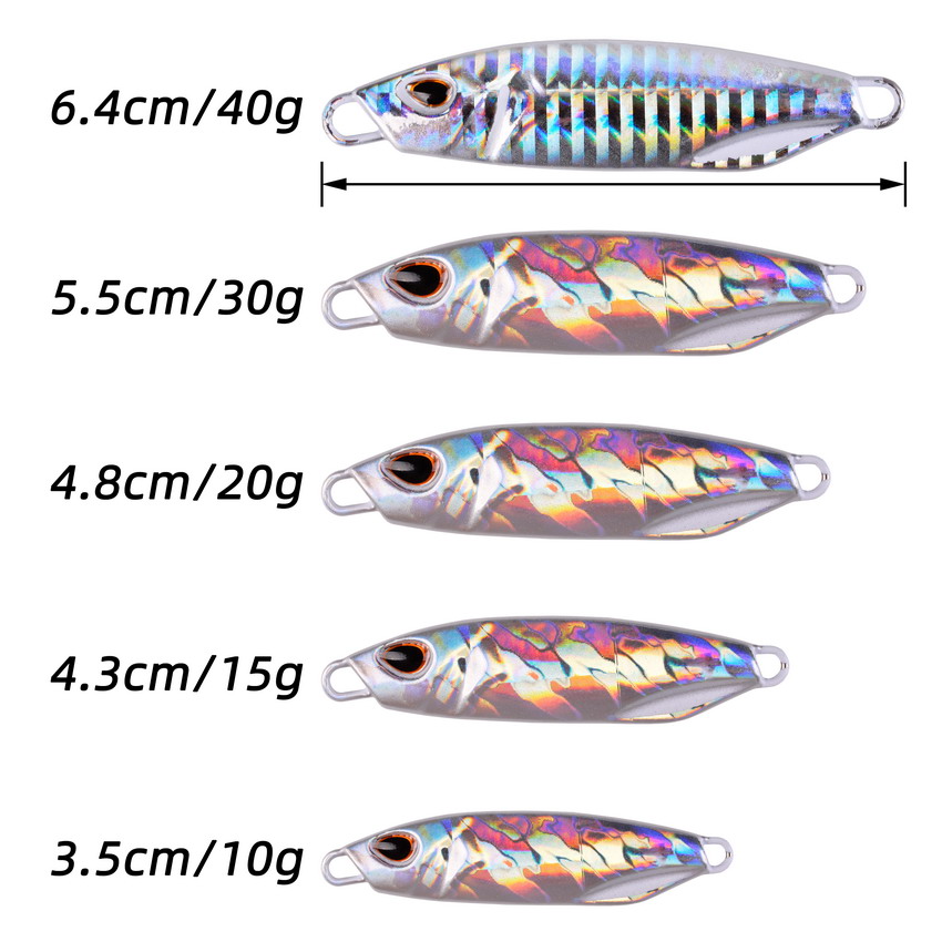 10Pcs Long Cast Metal Bait Spi - Trout Fishing Lure reseña y precio