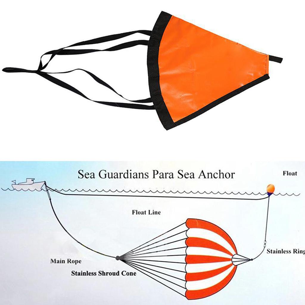 Sea Anchor Drogue Brake Contro - Jetski Fishing Equipment reseña y precio