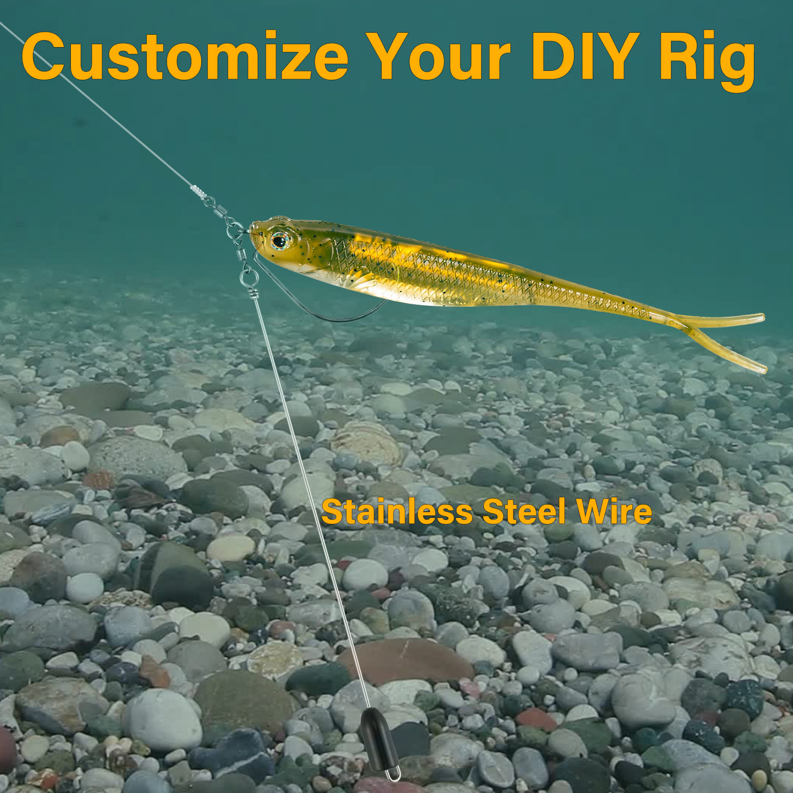 30/100pcs Tokyo Rig Spinner Lu - Trout Fishing Lure reseña y precio