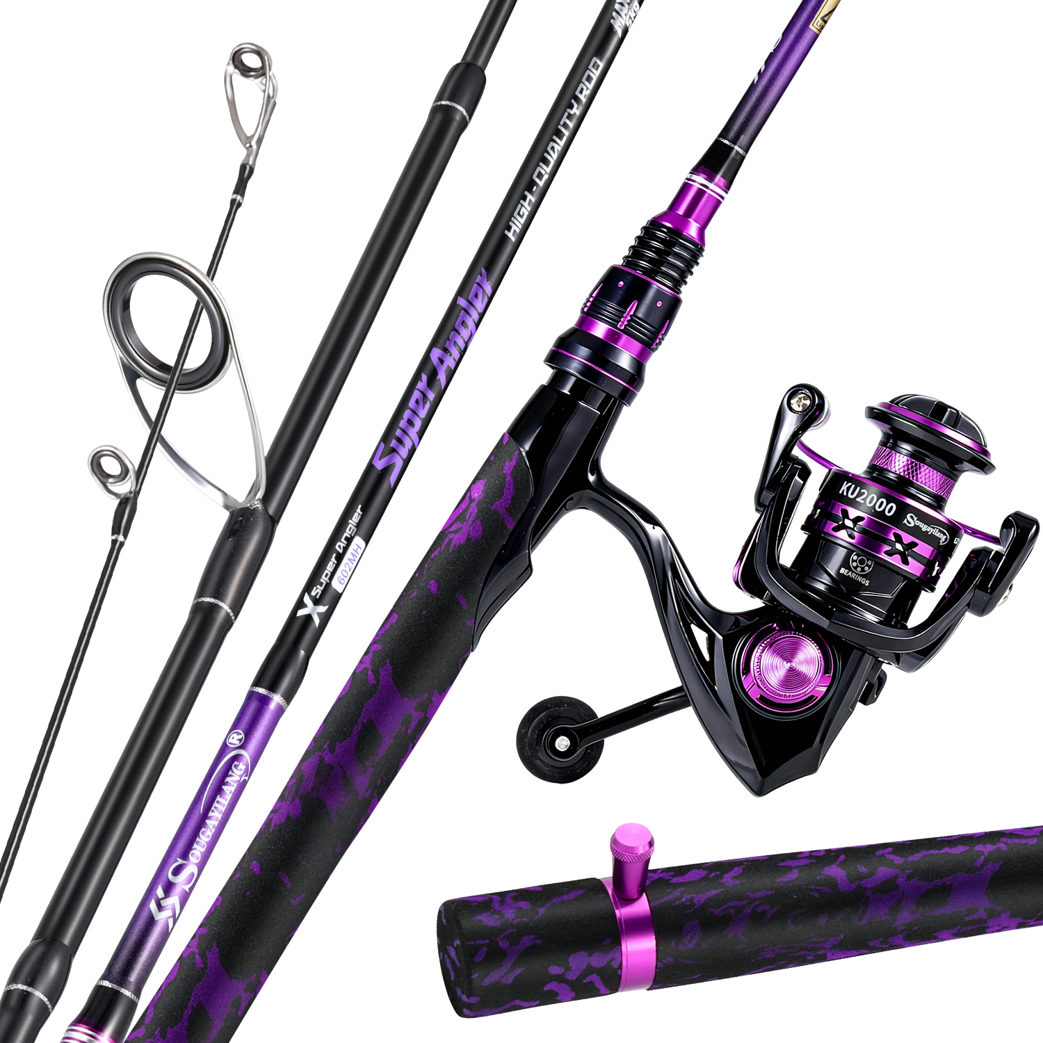 Sougayilang Spinning Fishing R - Fishing Equipment Online reseña y precio