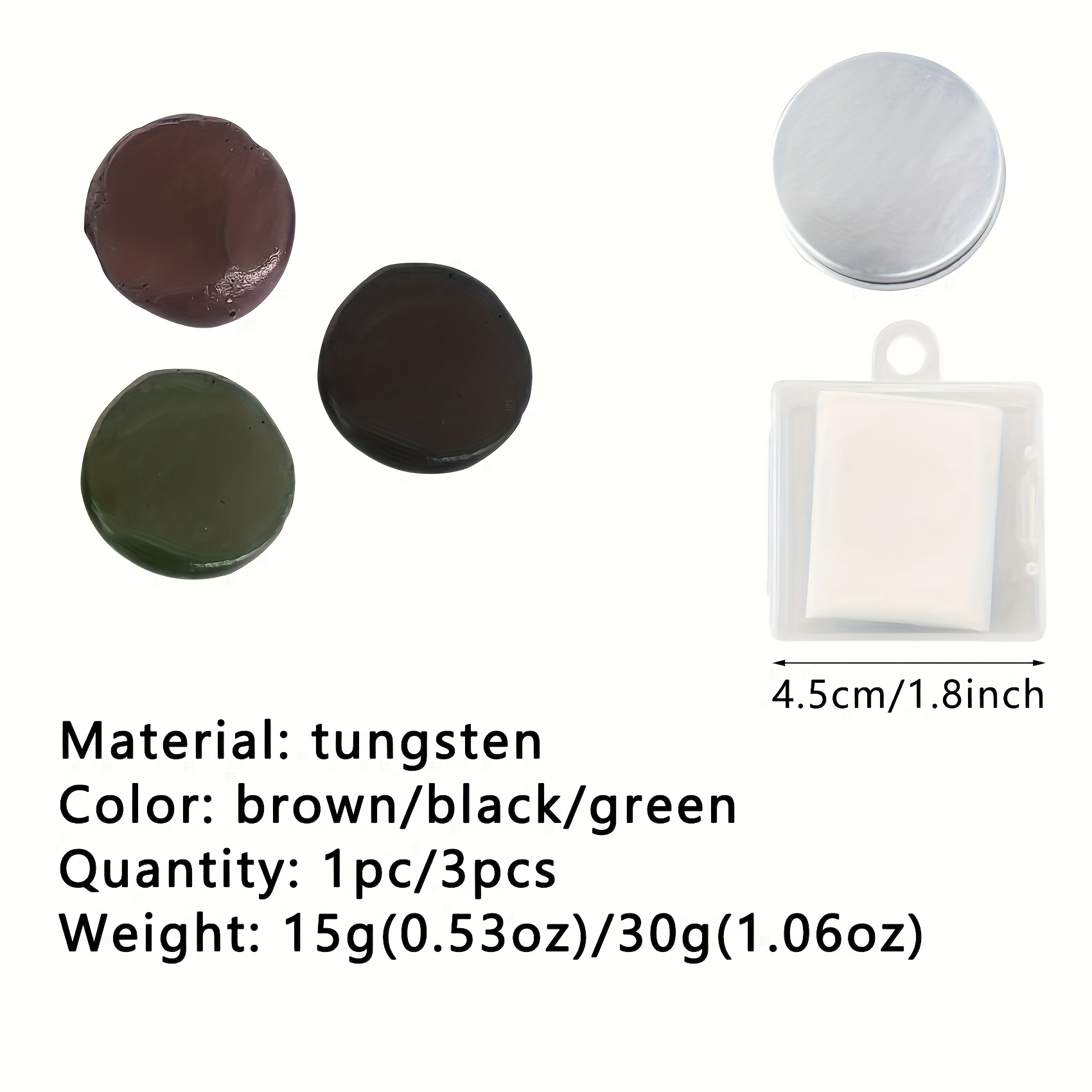 Tungsten Putty 0.5oz(15g) Tika - Fishing Equipment Used reseña y precio