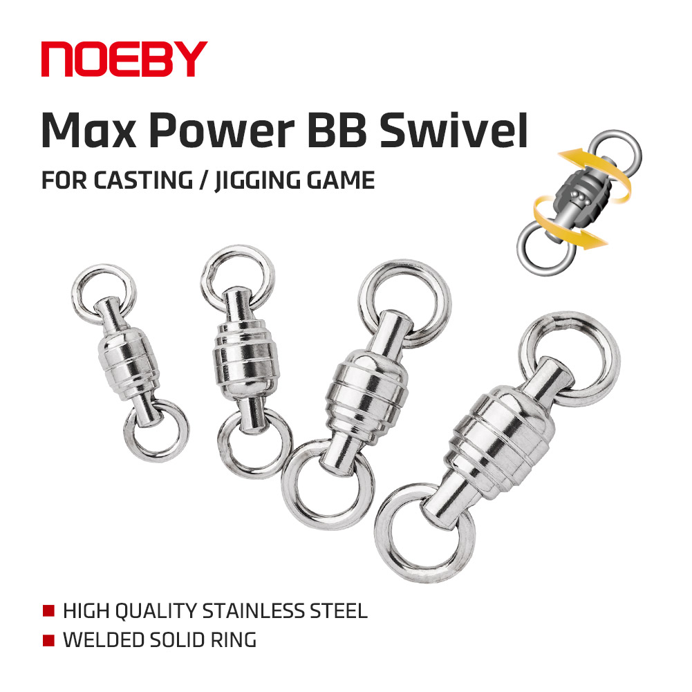 NOEBY Max Power BB Swivel High - Quality Fishing Equipment reseña y precio