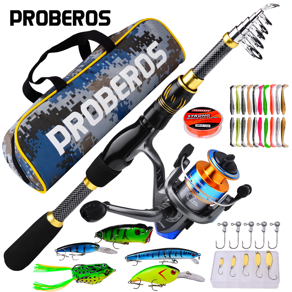 PROBEROS 1.5m-2.4m Fishing Rod - Fishing Equipment Online reseña y precio