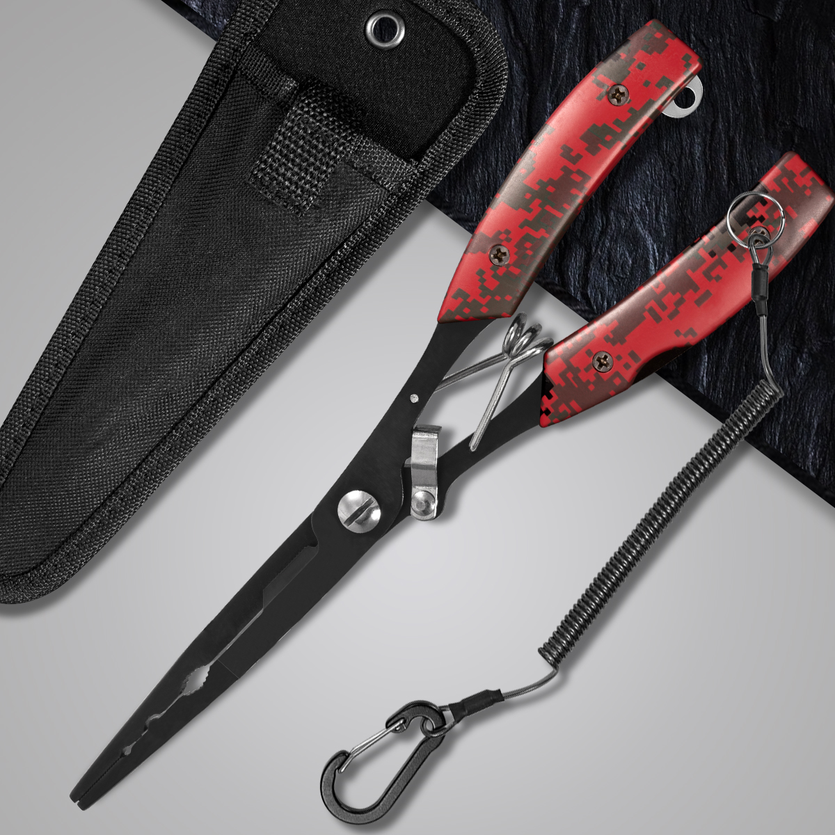 Functional fishing pliers made - Fishing Equipment Target reseña y precio