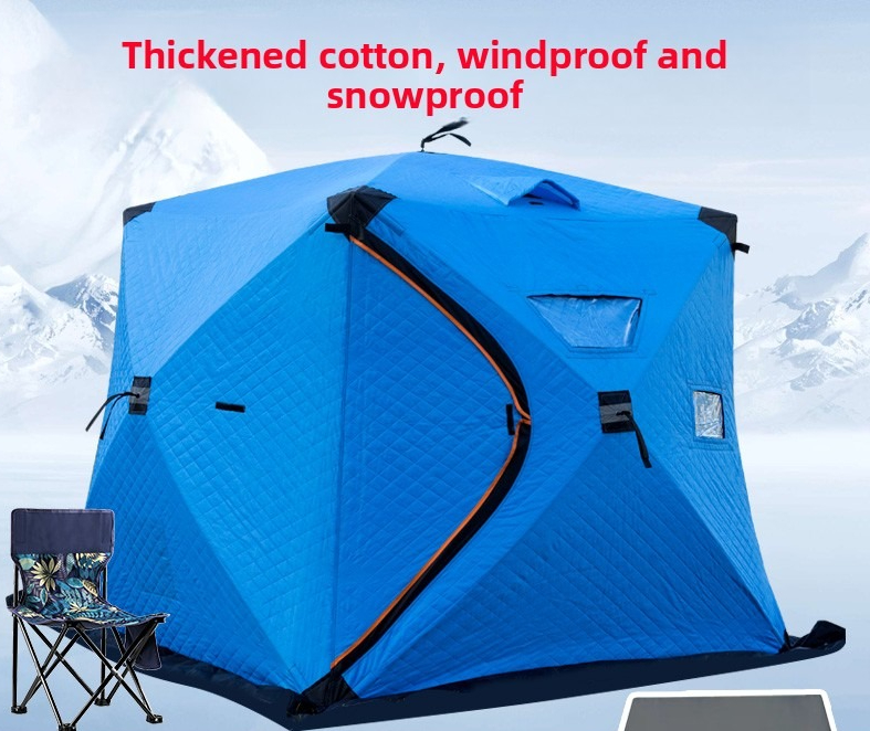 Ice Fishing Tent Thickened War - Fishing Equipment You Need reseña y precio