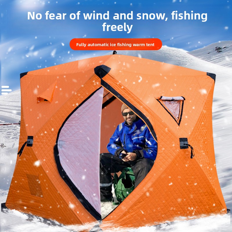 Ice Fishing Tent Thickened War - Fishing Equipment You Need reseña y precio