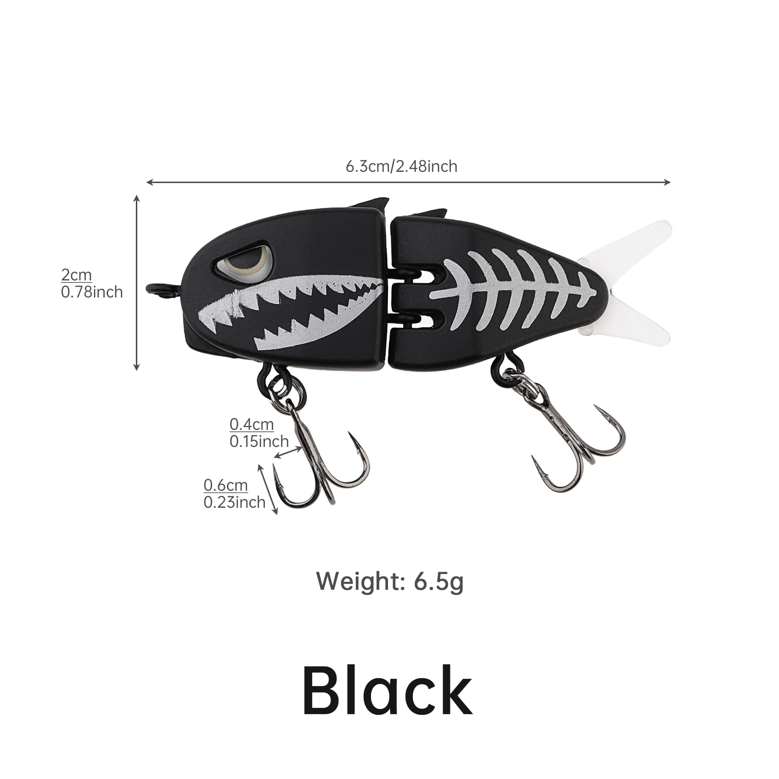Multi Section Slow Sinking Rap - Trout Fishing Lure reseña y precio