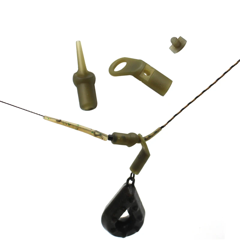 12 Pieces Carp Fishing Run Rig - Fishing Equipment Set reseña y precio