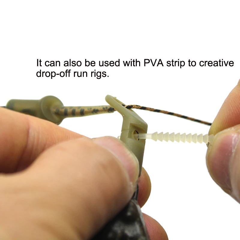 12 Pieces Carp Fishing Run Rig - Fishing Equipment Set reseña y precio