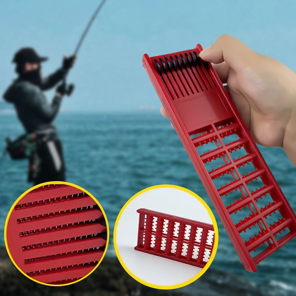 Fishing Snelled Hook Holder Fi - Snell Fishing Rig reseña y precio