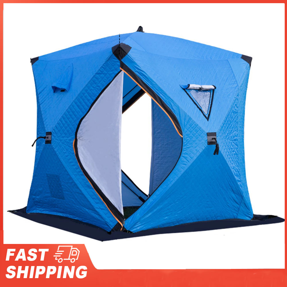 Easy Set-up Winter Fishing Ten - Fishing Equipment You Need reseña y precio