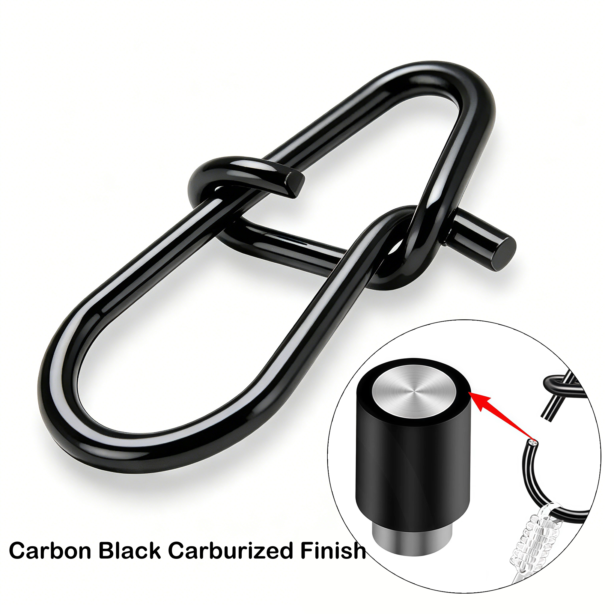 GOBAIT 100Pcs Black Stainless  - Fishing Equipment Used reseña y precio