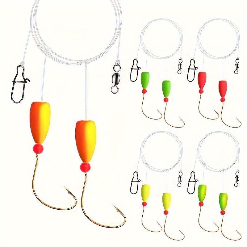 3pcs Pompano Rigs Surf Fishing - Snell Fishing Rig reseña y precio