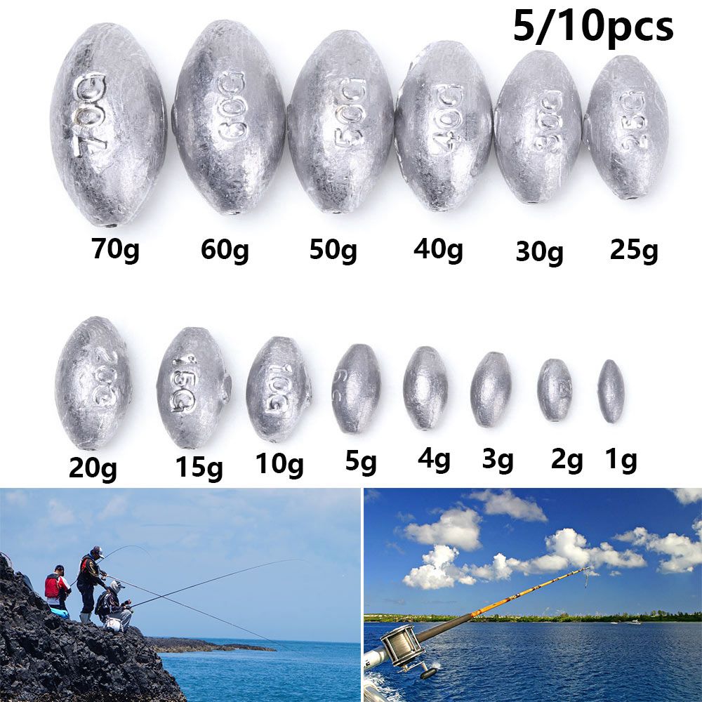 5/10Pcs High Quality Line Sink - Quality Fishing Equipment reseña y precio