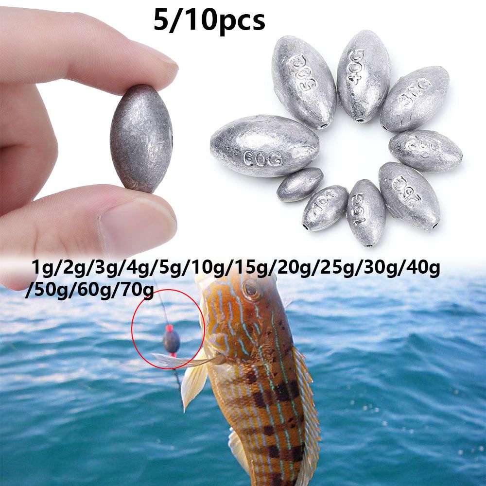 5/10Pcs High Quality Line Sink - Quality Fishing Equipment reseña y precio