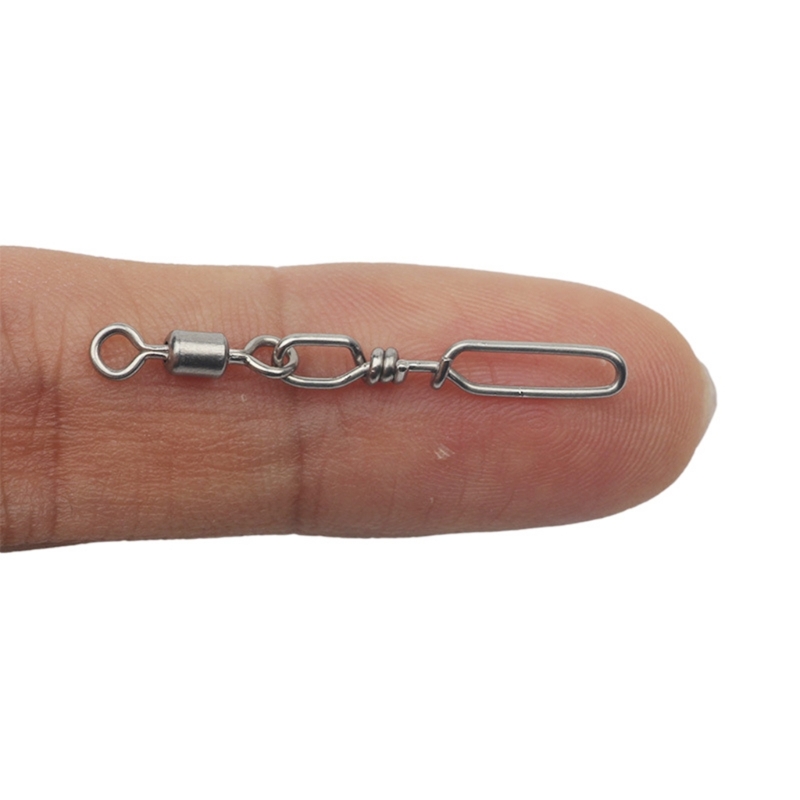 10Pcs Stainless Steel Quick Sn - Fishing Equipment Set reseña y precio