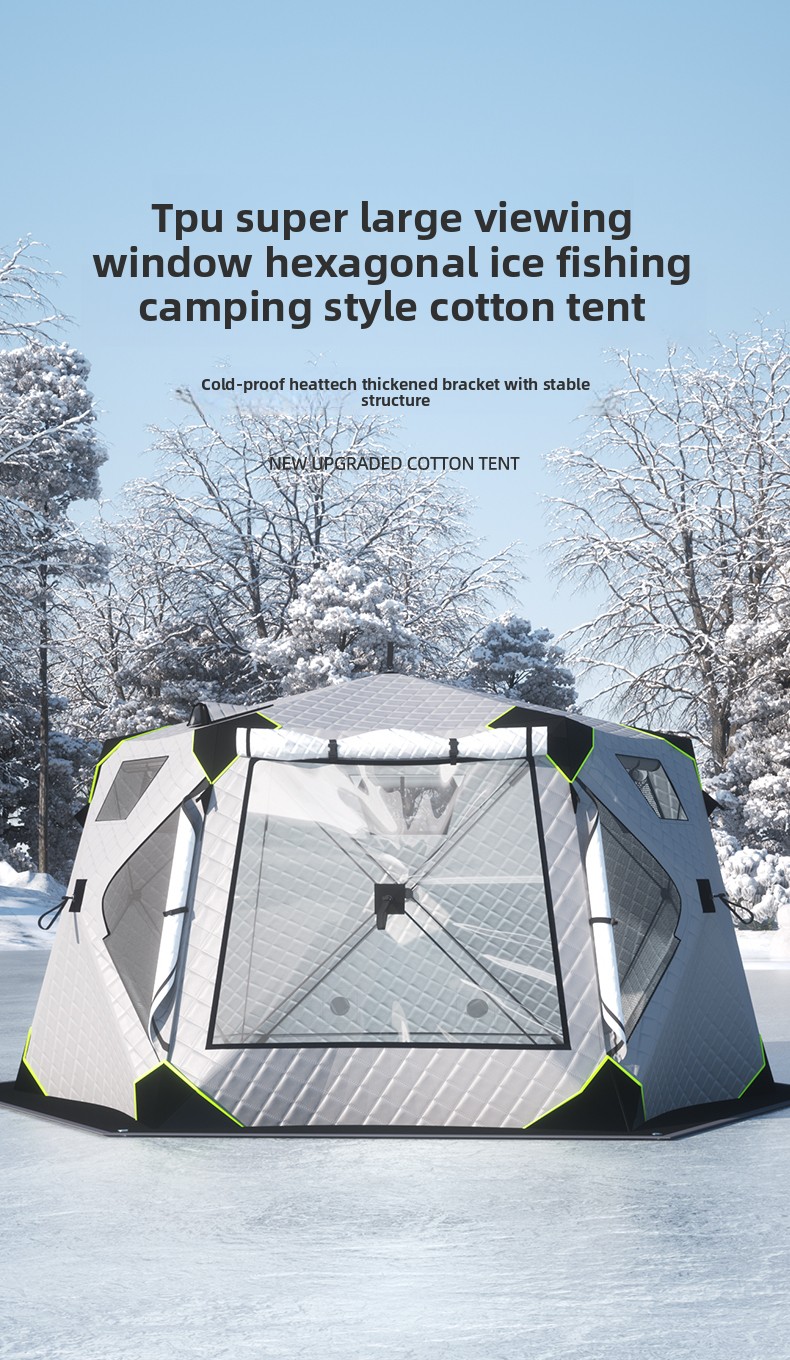 Ice Fishing Tent 260/330cm Thi - Fishing Equipment You Need reseña y precio