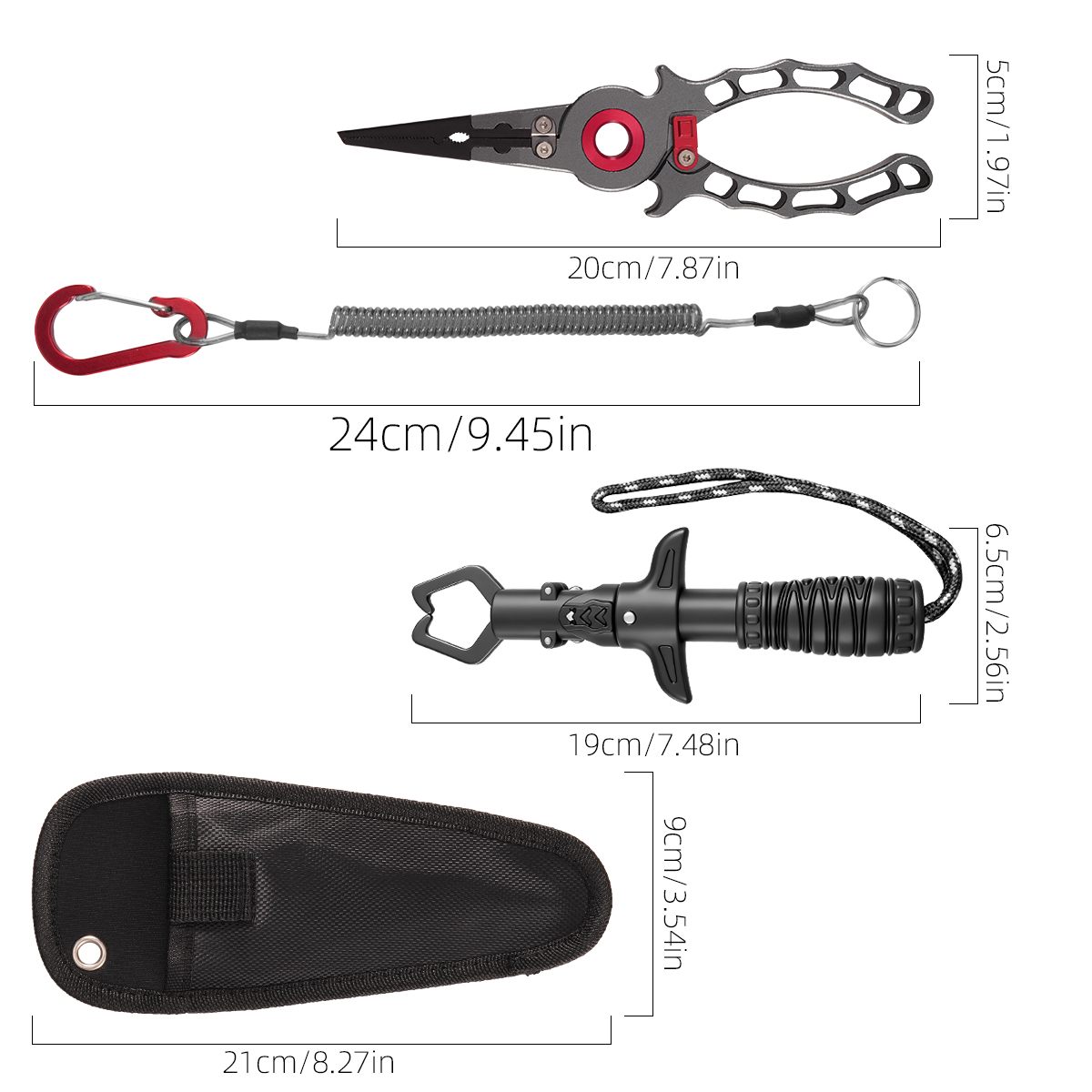 Aluminum Alloy Lure Pliers Fis - Fishing Equipment Set reseña y precio