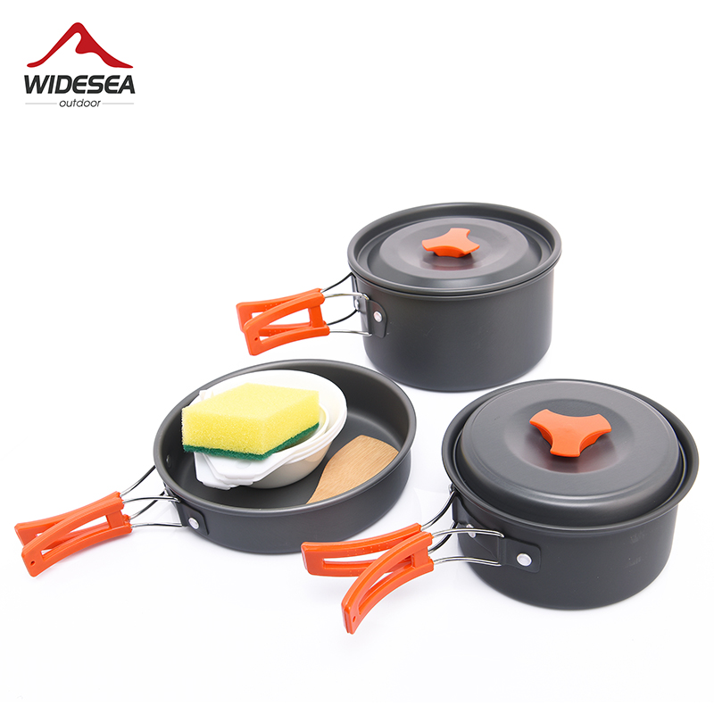 Widesea Camping Outdoor Cookwa - Fishing Equipment Set reseña y precio