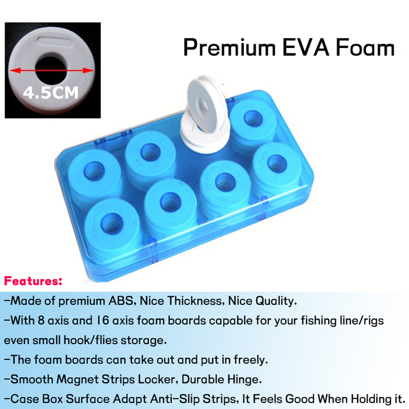ABS Fishing Tackle Box with So - Snell Fishing Rig reseña y precio