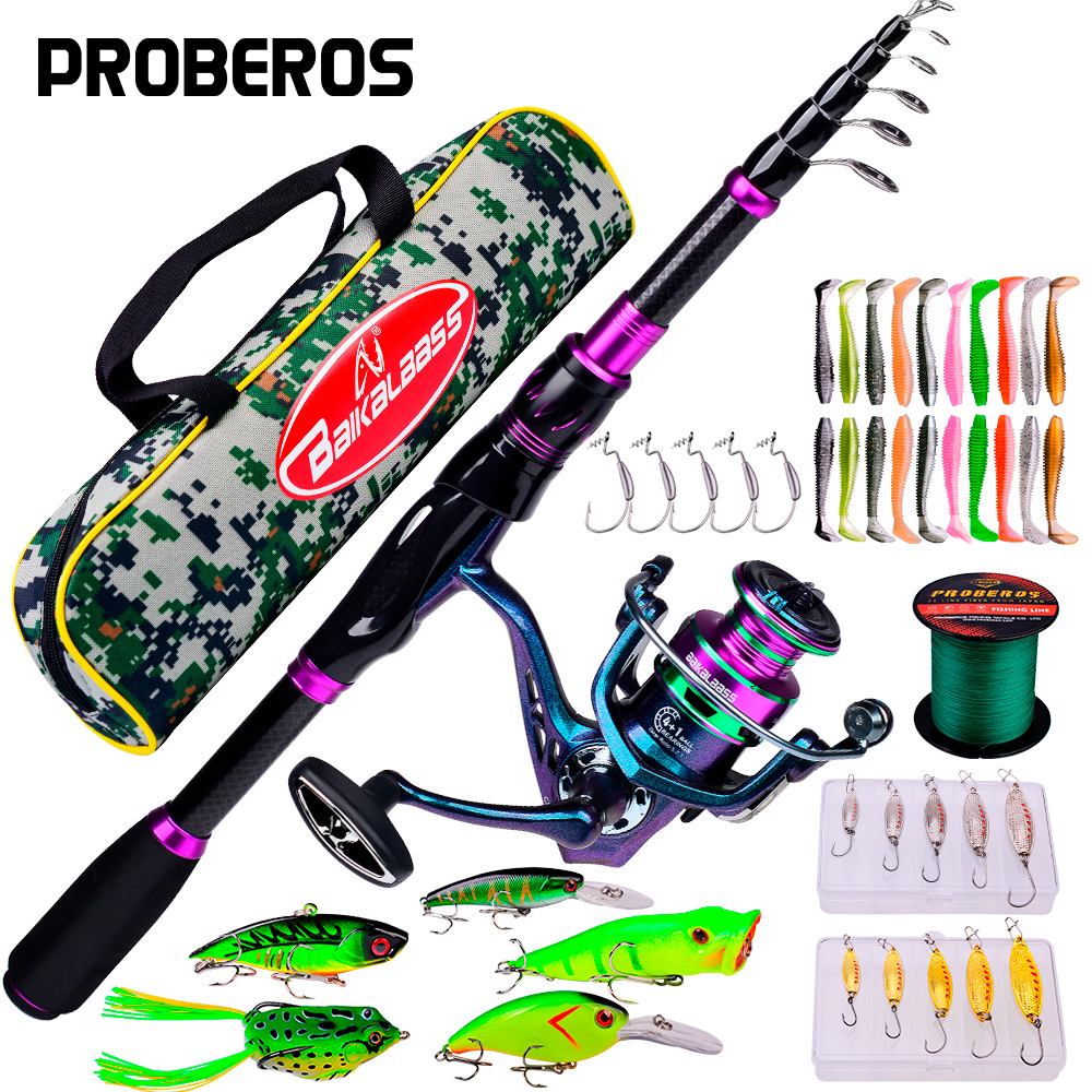 PROBEROS 2.1m Baitcasting/Spin - Fishing Equipment Online reseña y precio