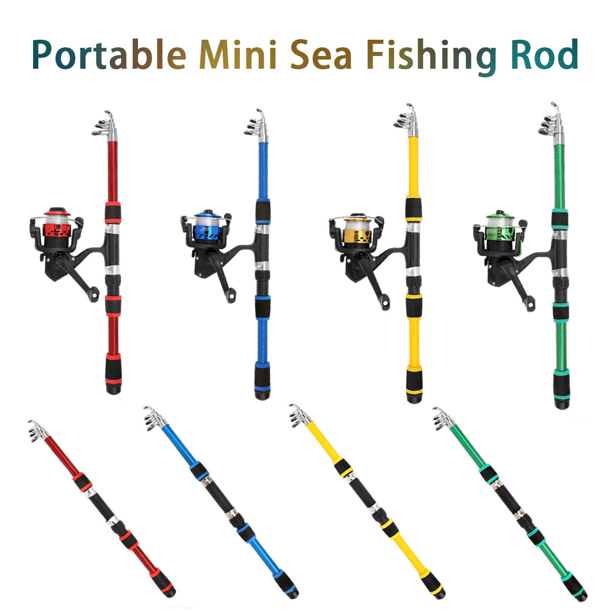 1.8m Telescopic Fishing Rod Co - Fishing Equipment Online reseña y precio
