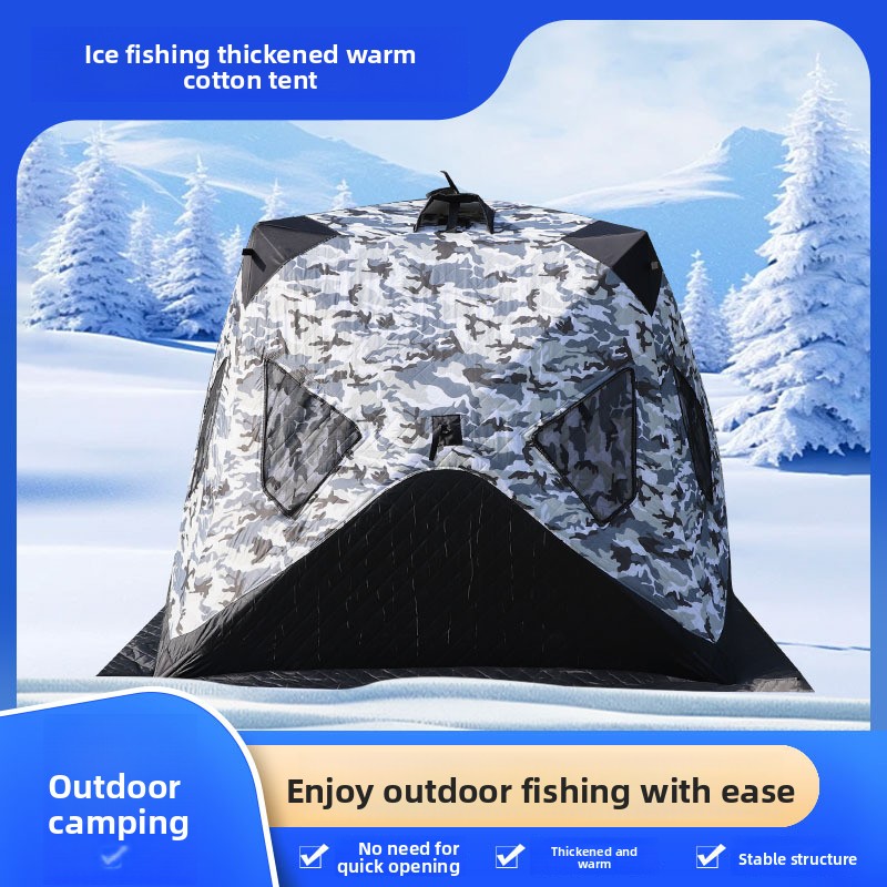 Thickened Cotton Ice Fishing T - Fishing Equipment You Need reseña y precio