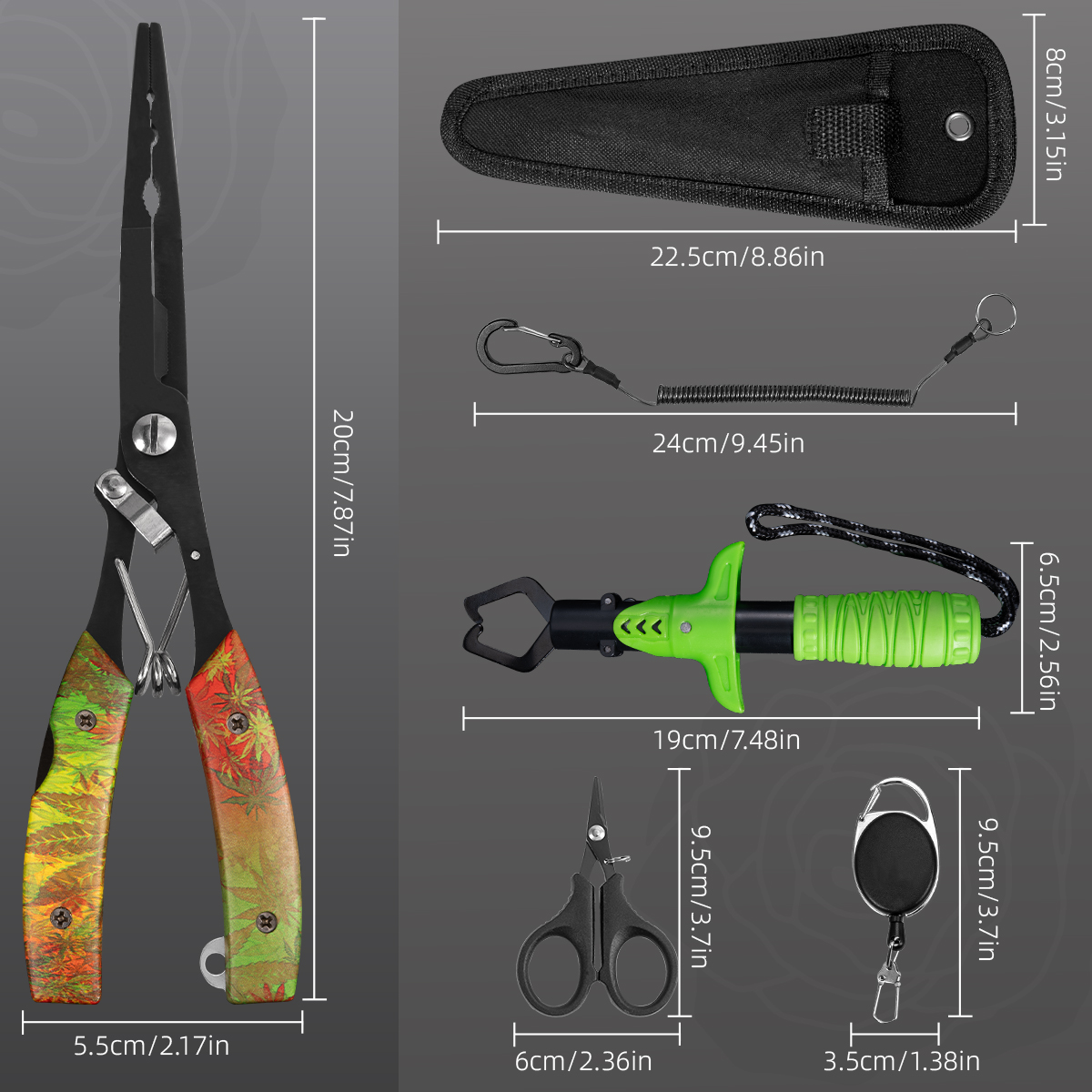 Fishing multi-functional tool, - Fishing Equipment Set reseña y precio