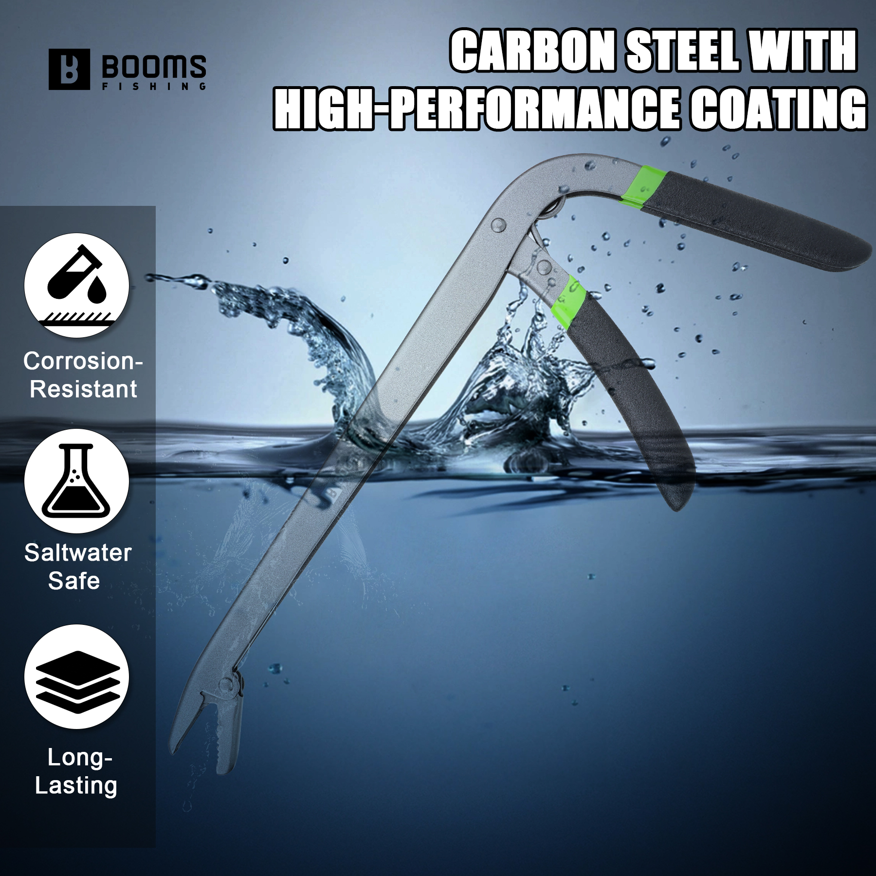 Booms Fishing 25cm Carbon Stee - Fishing Equipment Target reseña y precio