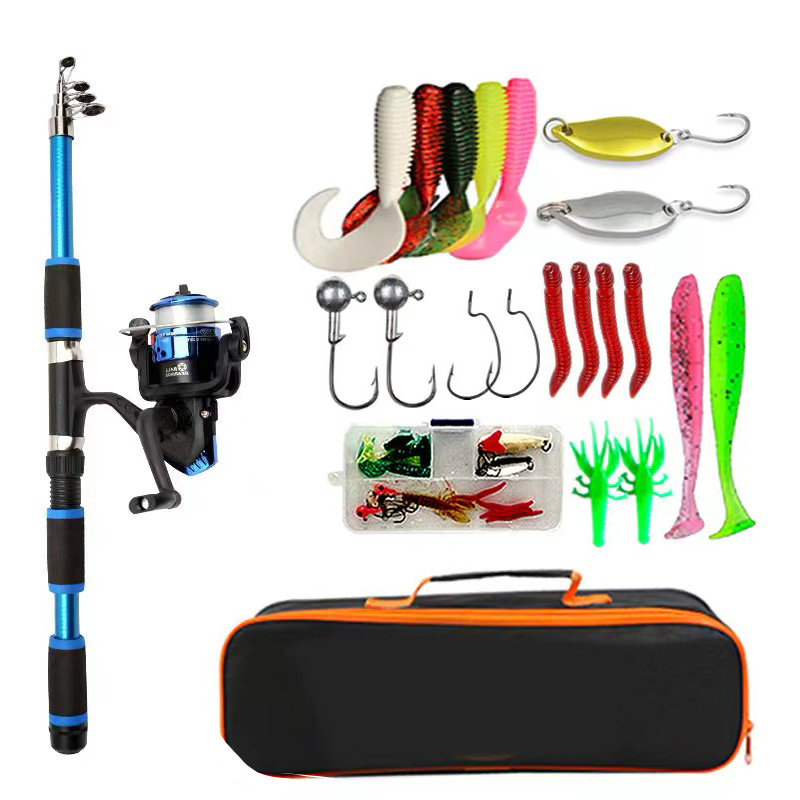Fishing Pole Set Full Kits Wit - Fishing Equipment Online reseña y precio