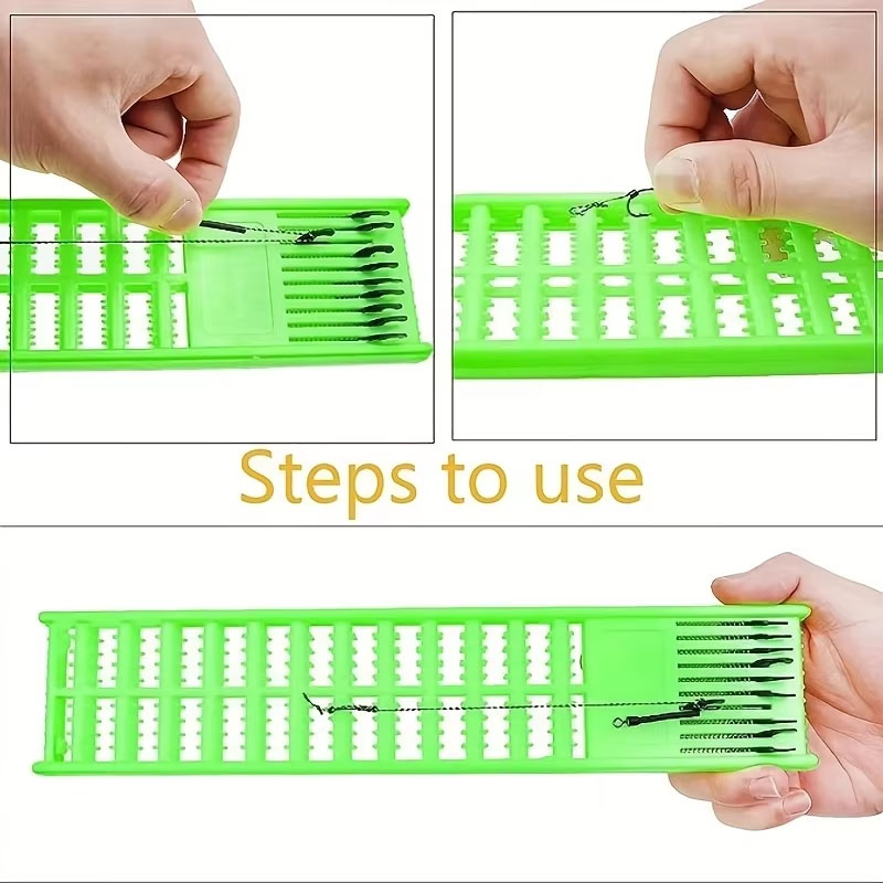 Fishing Snelled Hook Organizer - Snell Fishing Rig reseña y precio
