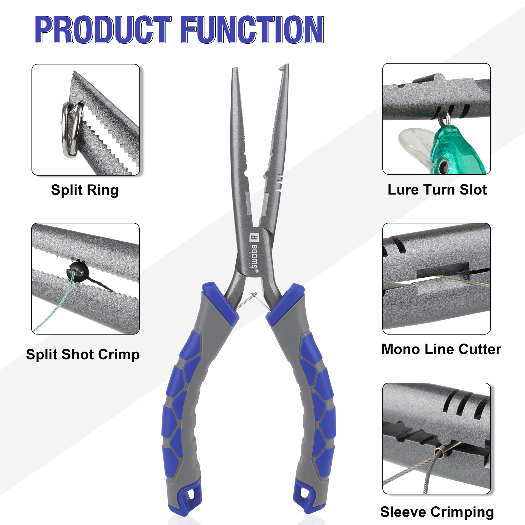 Booms Fishing 23cm Pliers and  - Fishing Equipment Target reseña y precio