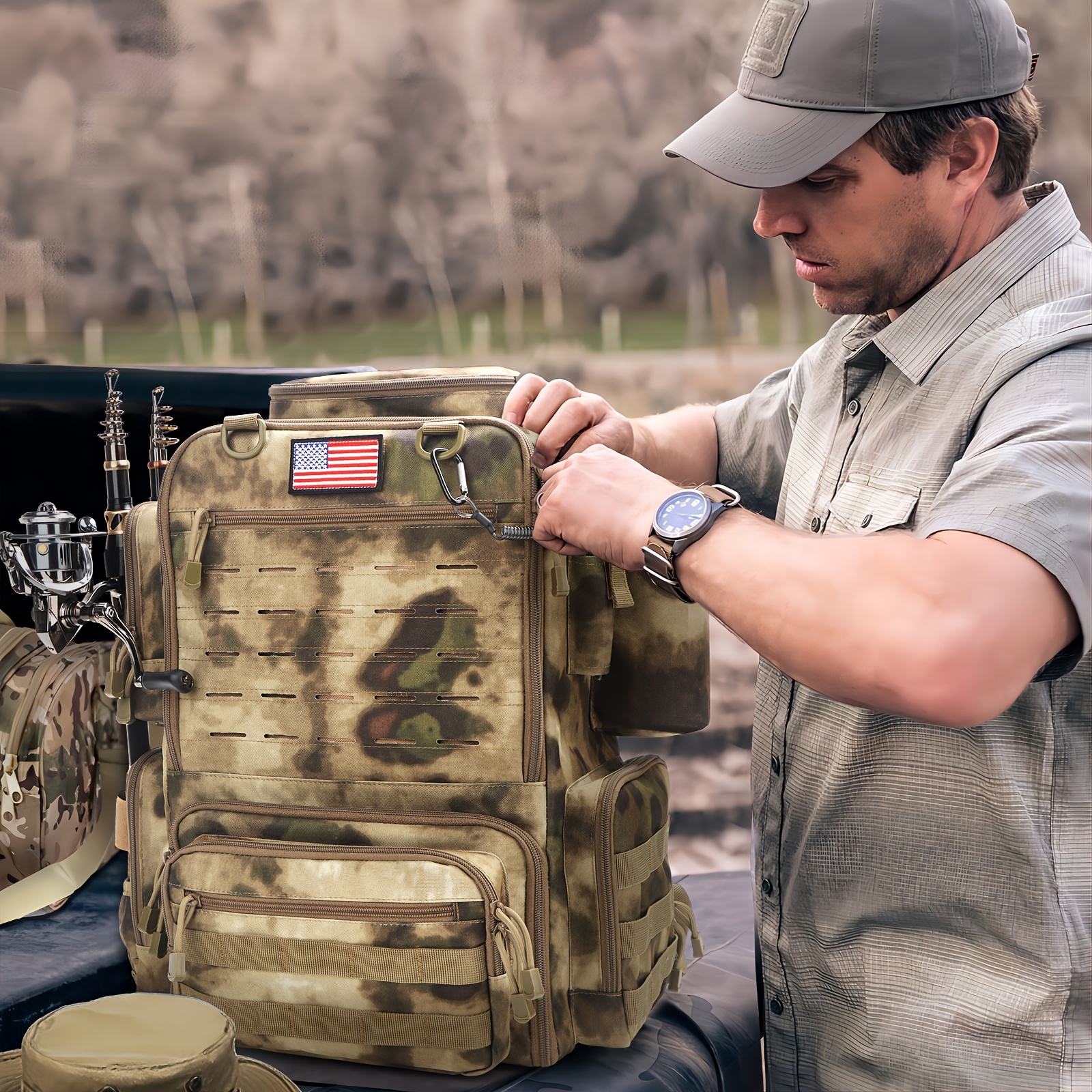 A Spacious 11.89gal Fishing Ba - Fishing Equipment Us reseña y precio
