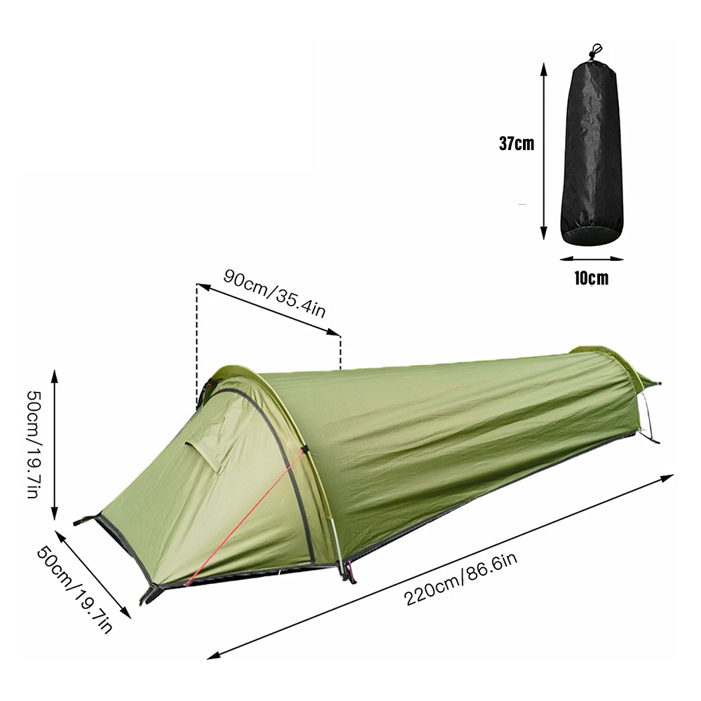 850g Ultralight 1 Person Tent  - Fishing Equipment You Need reseña y precio