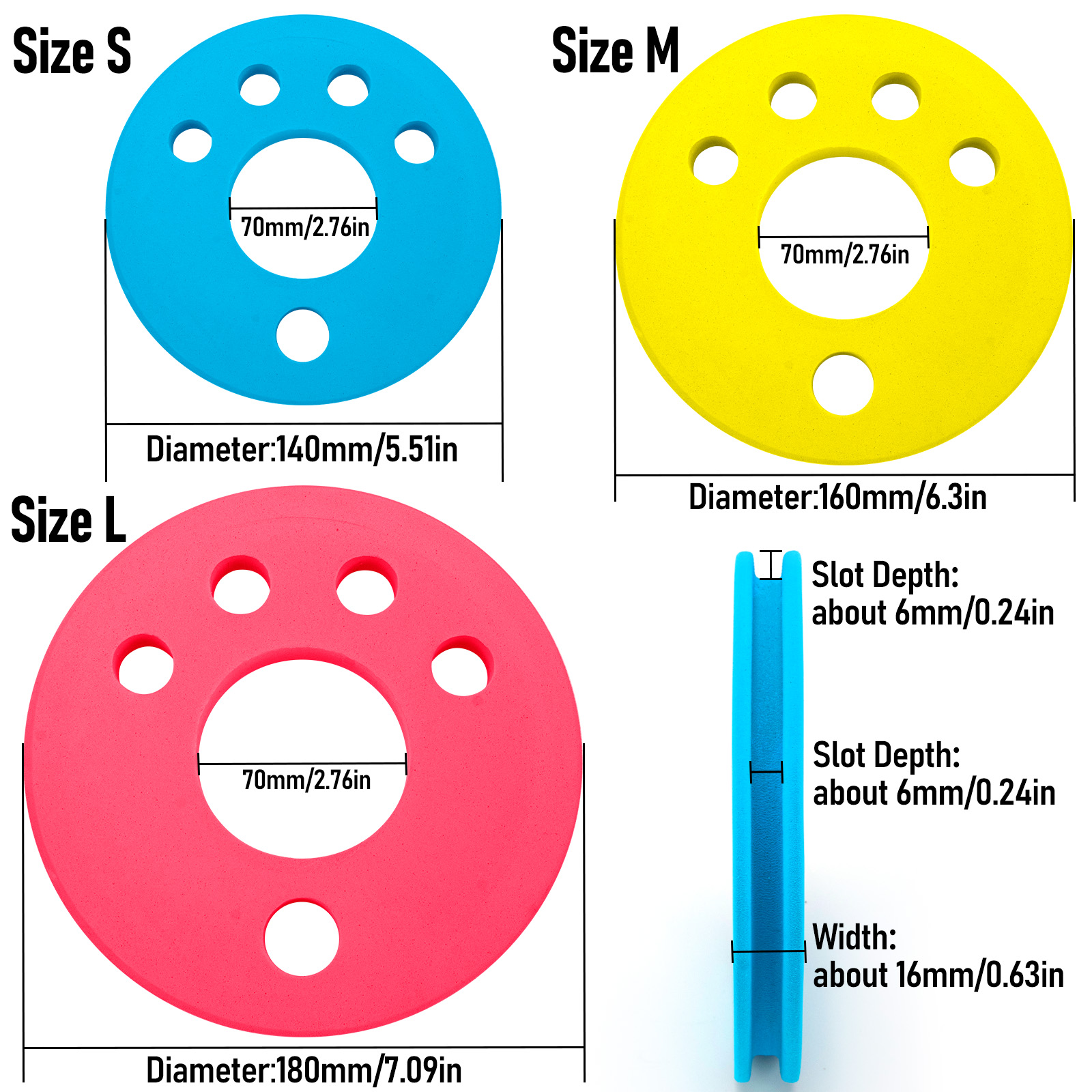2/3pcs Large Fishing Line Hold - Snell Fishing Rig reseña y precio