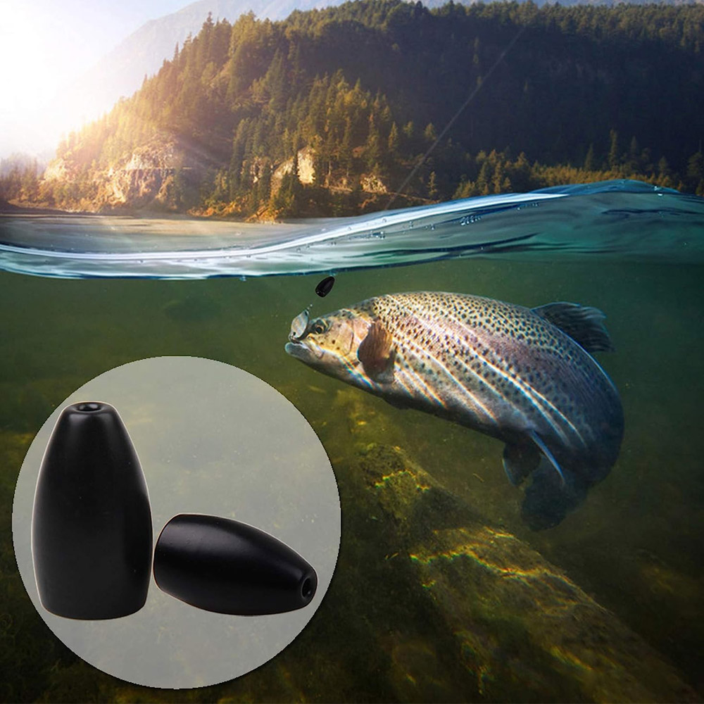Tungsten Steel Fishing Weights - Trout Fishing Lure reseña y precio