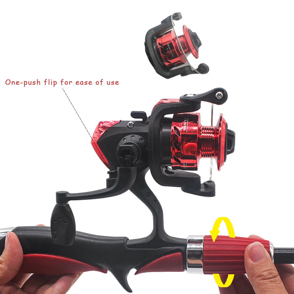 Kids Fishing Pole Set Fishing  - Fishing Equipment Online reseña y precio