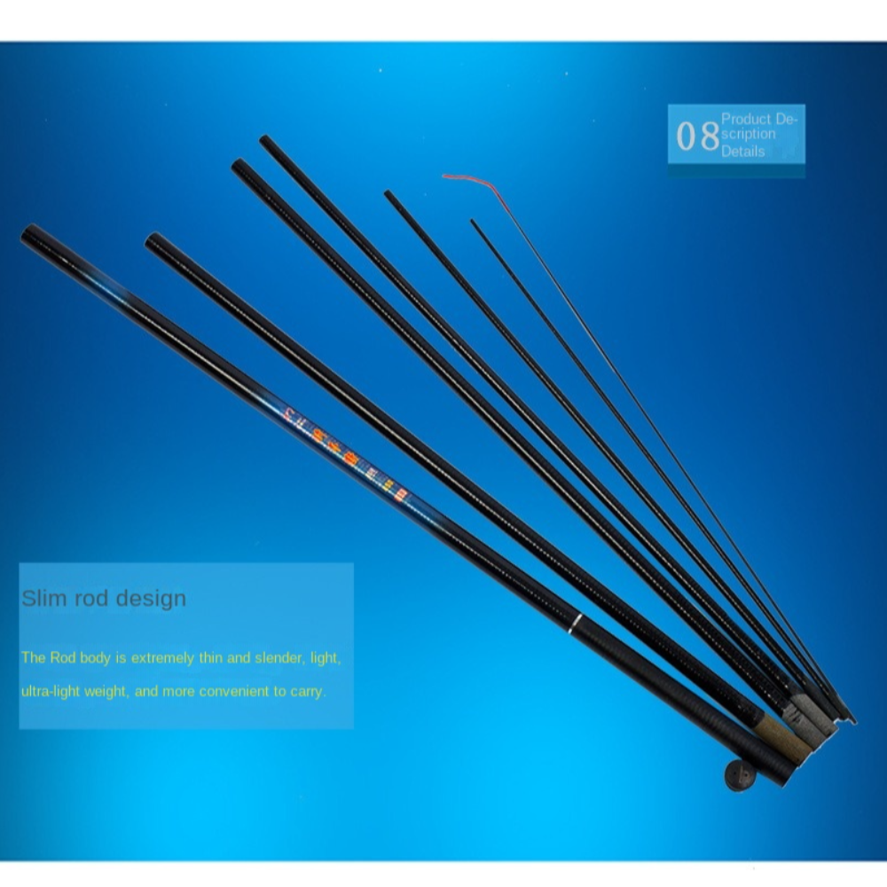 2.1m-7.2m Telescopic Fishing R - Fishing Equipment Online reseña y precio