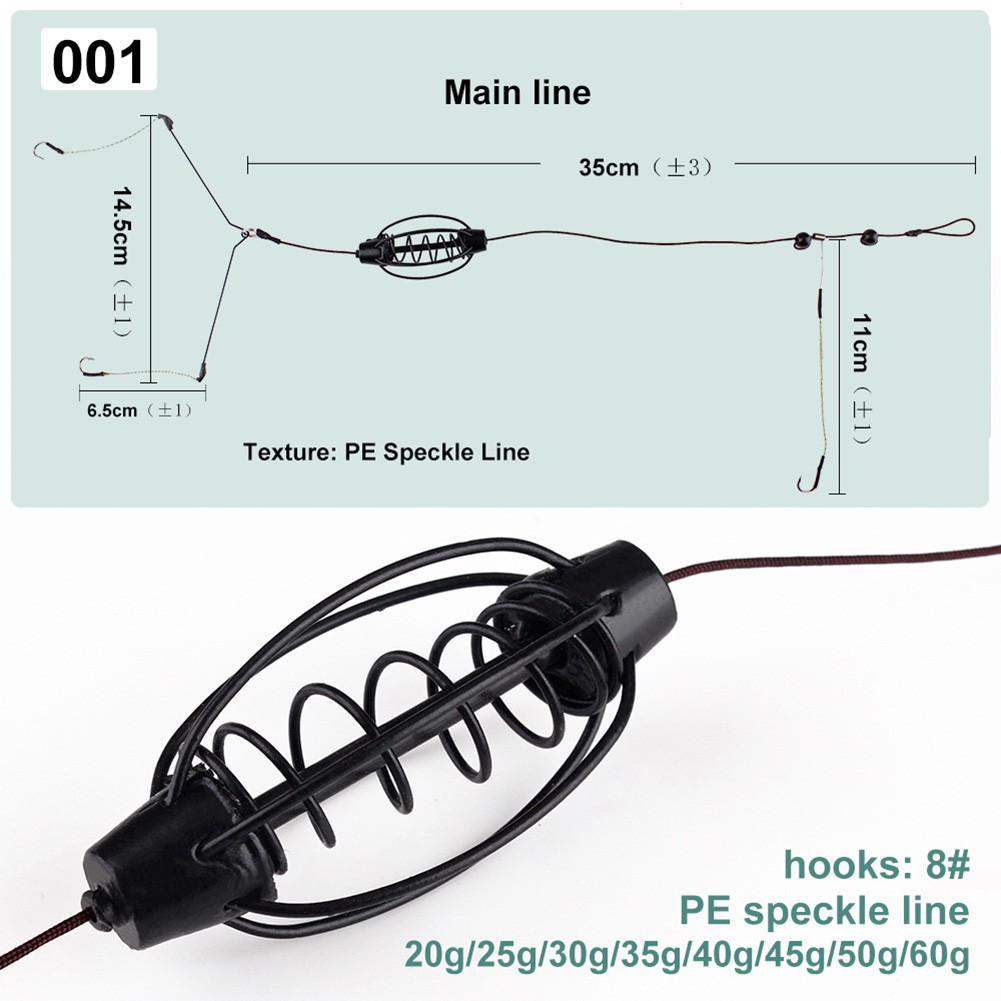 1PCS Carp Fishing Feeder Europ - Fishing Equipment Set reseña y precio